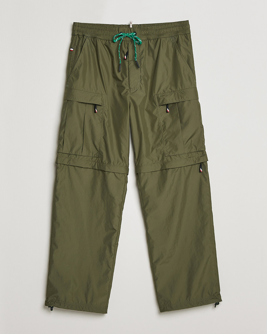 Uomini | Pantaloni | Moncler Grenoble | Zip Off Cargo Pants Military Green