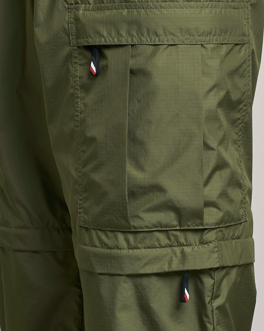 Uomini | Pantaloni | Moncler Grenoble | Zip Off Cargo Pants Military Green