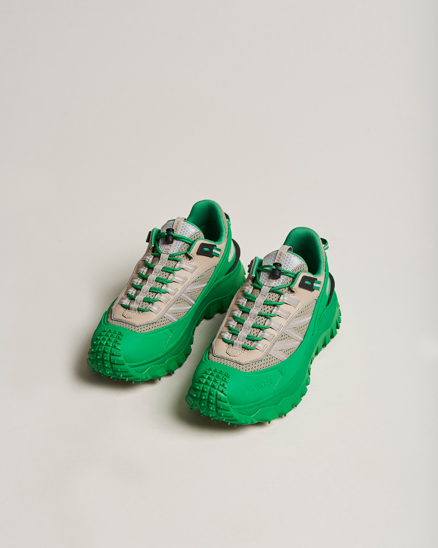 Uomini | Moncler Grenoble Trailgrip Sneakers Green/Beige | Moncler Grenoble | Trailgrip Sneakers Green/Beige