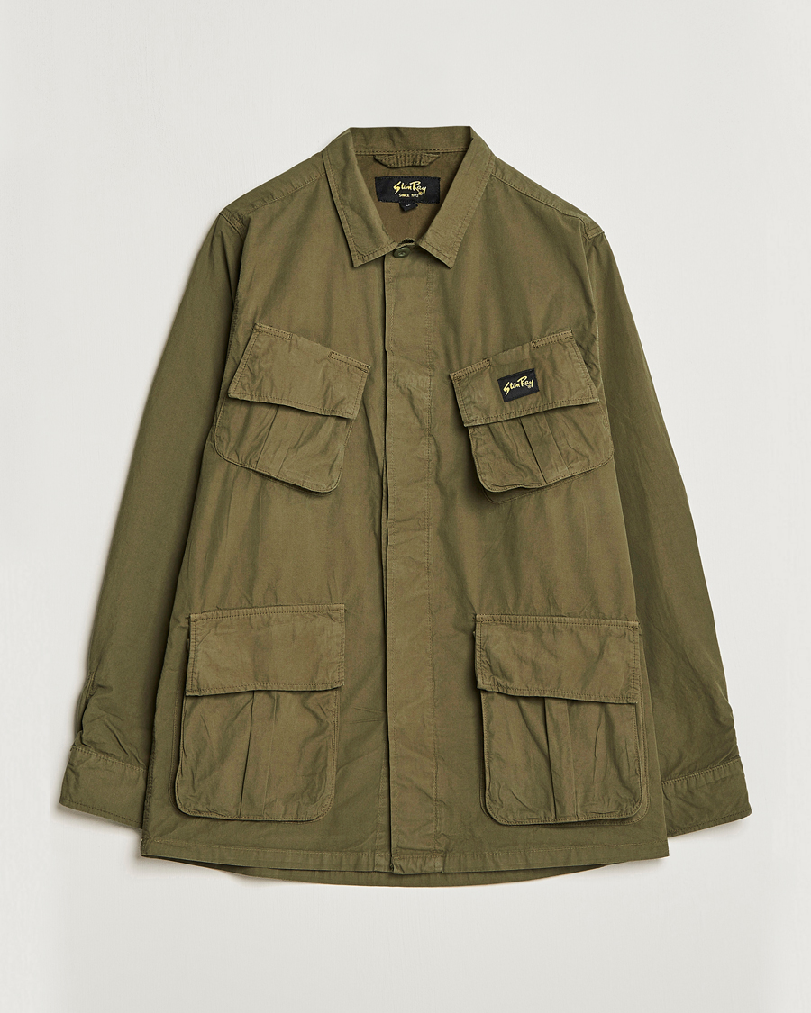 Uomini | Giacche | Stan Ray | Tropical Cotton Field Jacket Olive
