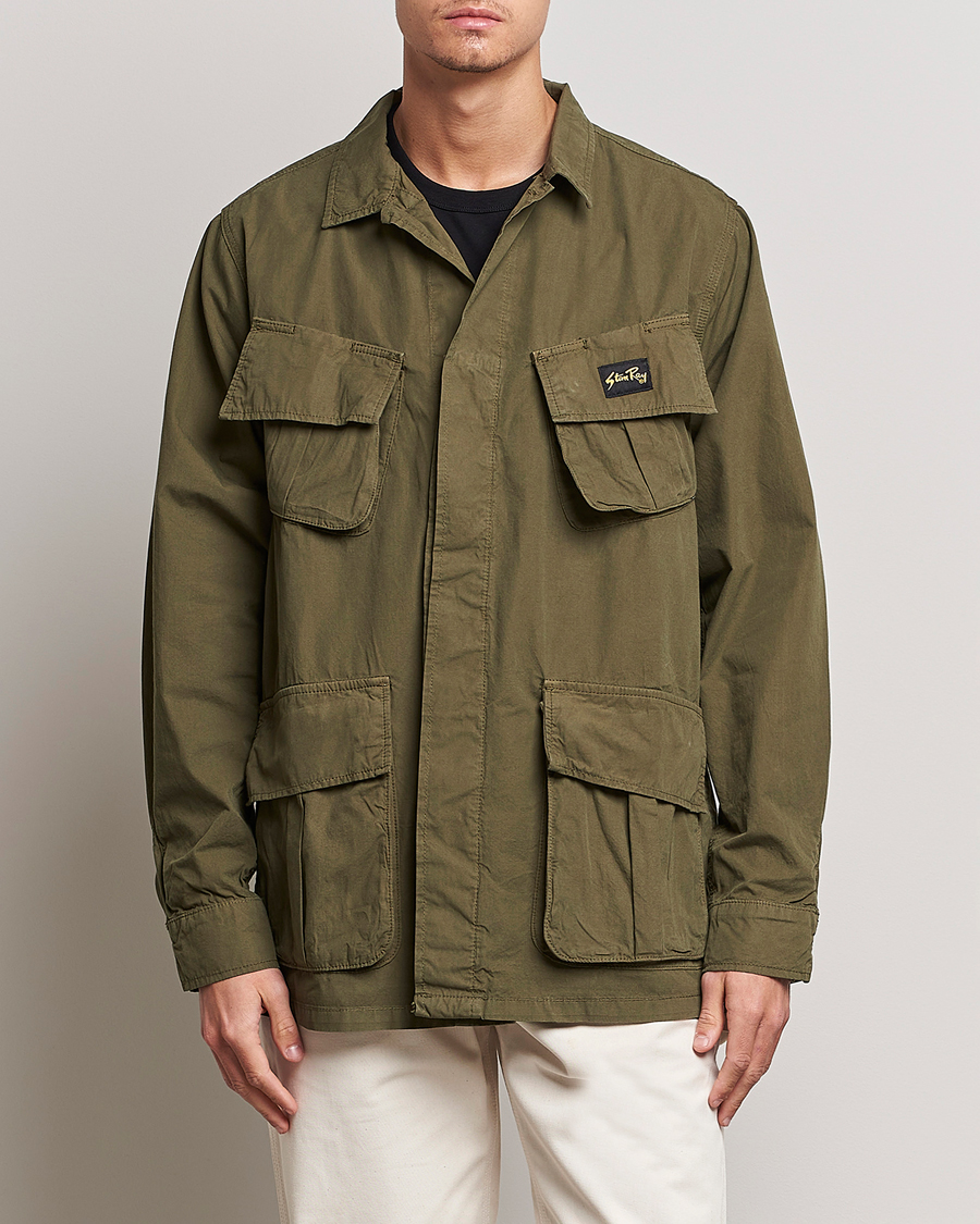 Uomini | Giacche | Stan Ray | Tropical Cotton Field Jacket Olive