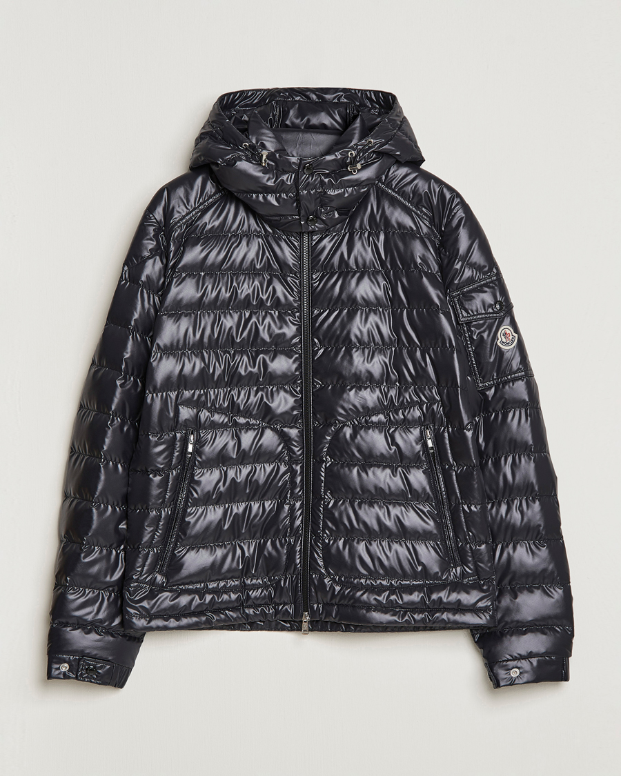 Uomini | Giacche | Moncler | Lauros Hooded Down Jacket Black