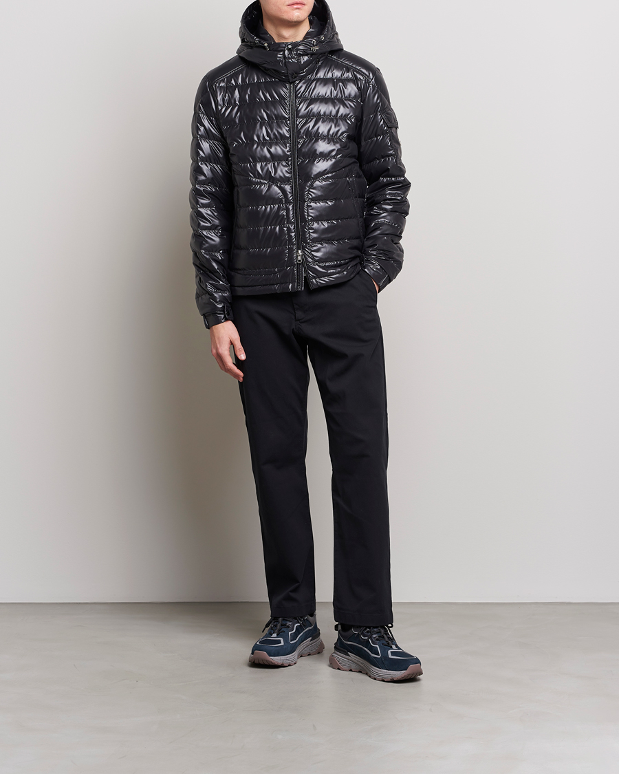 Uomini | Giacche | Moncler | Lauros Hooded Down Jacket Black