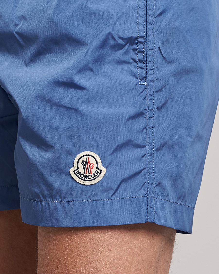 Uomini | Costumi da bagno | Moncler | Nylon Swim Trunks Light Blue