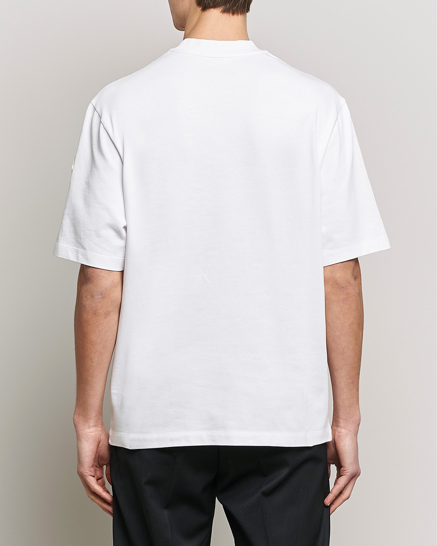 Uomini | T-shirt | Moncler | Signature T-Shirt White
