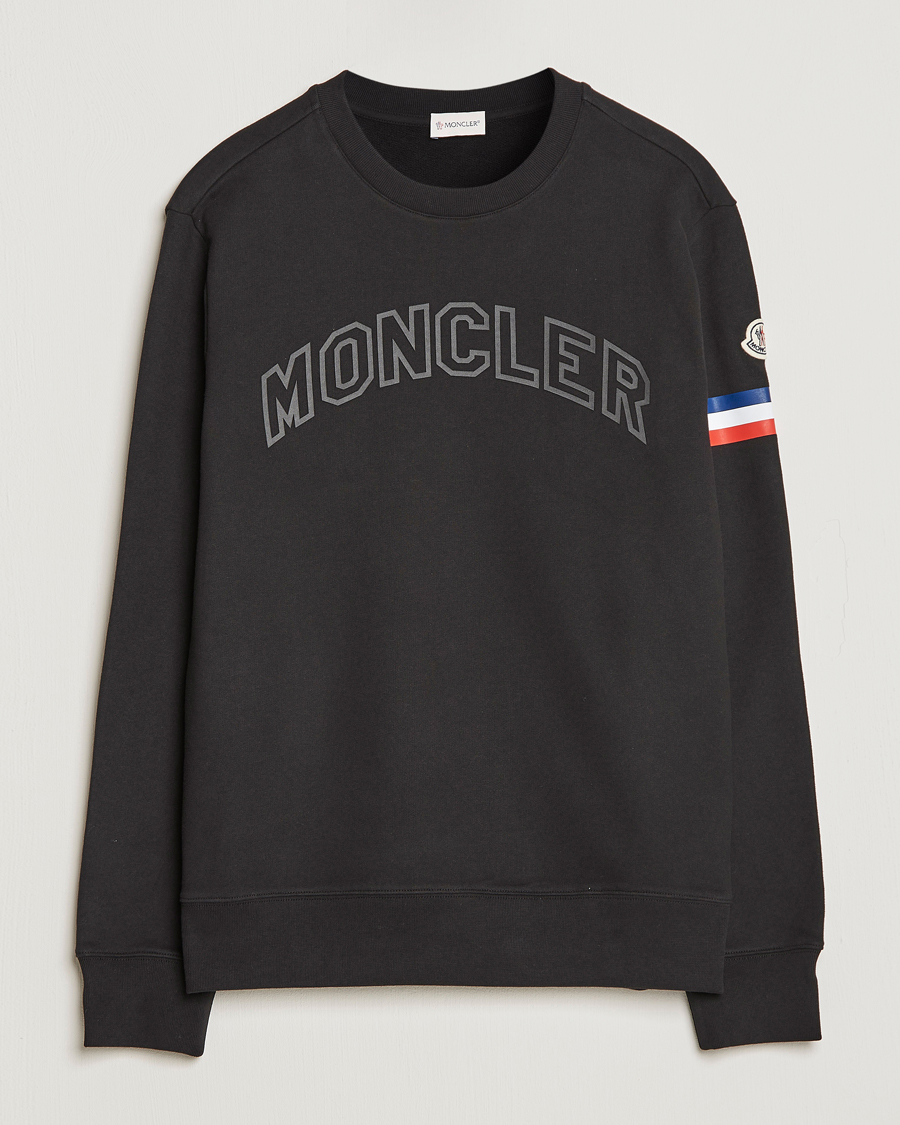 Uomini | Maglieria | Moncler | Armband Logo Sweatshirt Black
