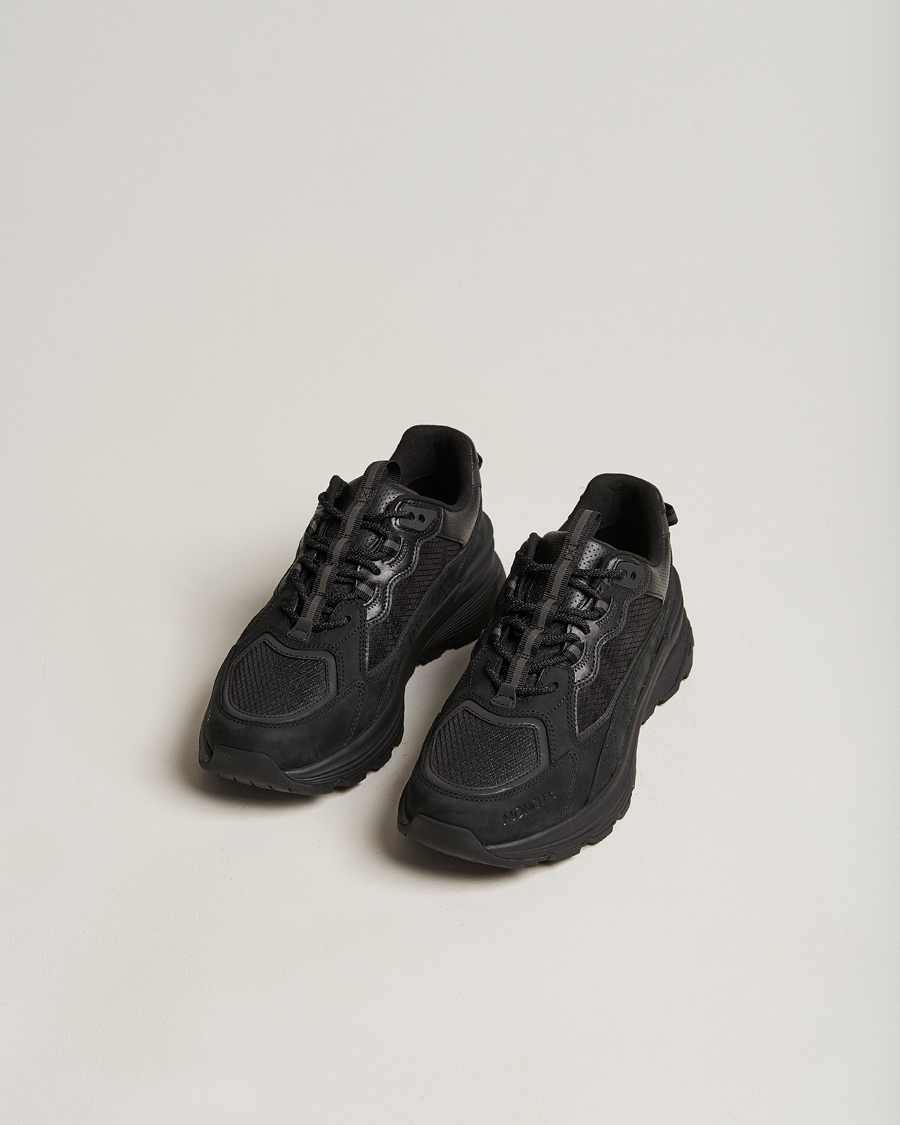Uomini | Moncler Lite Runner Sneakers Black | Moncler | Lite Runner Sneakers Black