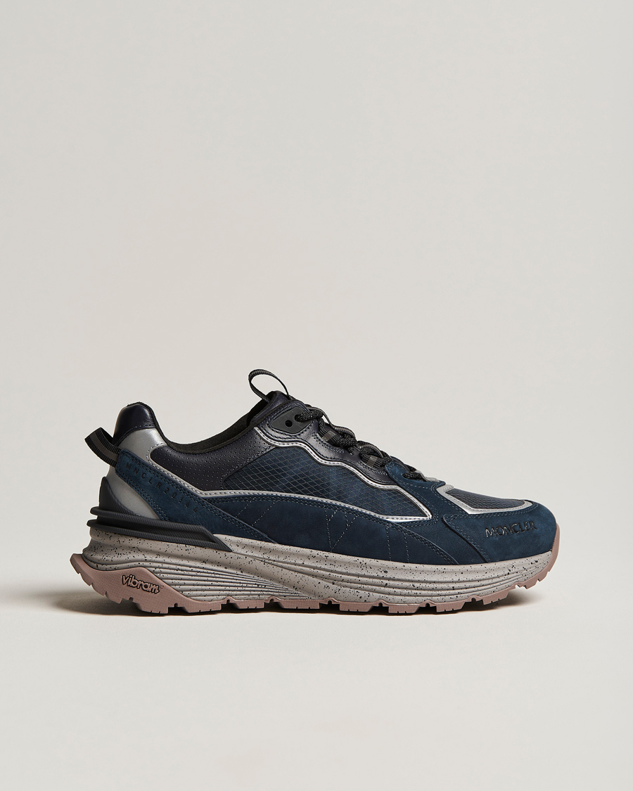 Uomini | Moncler Lite Runner Sneakers Navy | Moncler | Lite Runner Sneakers Navy