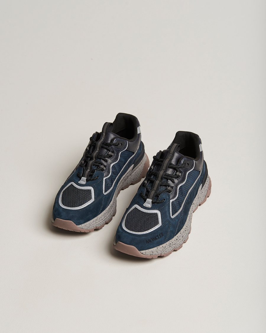 Uomini | Moncler Lite Runner Sneakers Navy | Moncler | Lite Runner Sneakers Navy