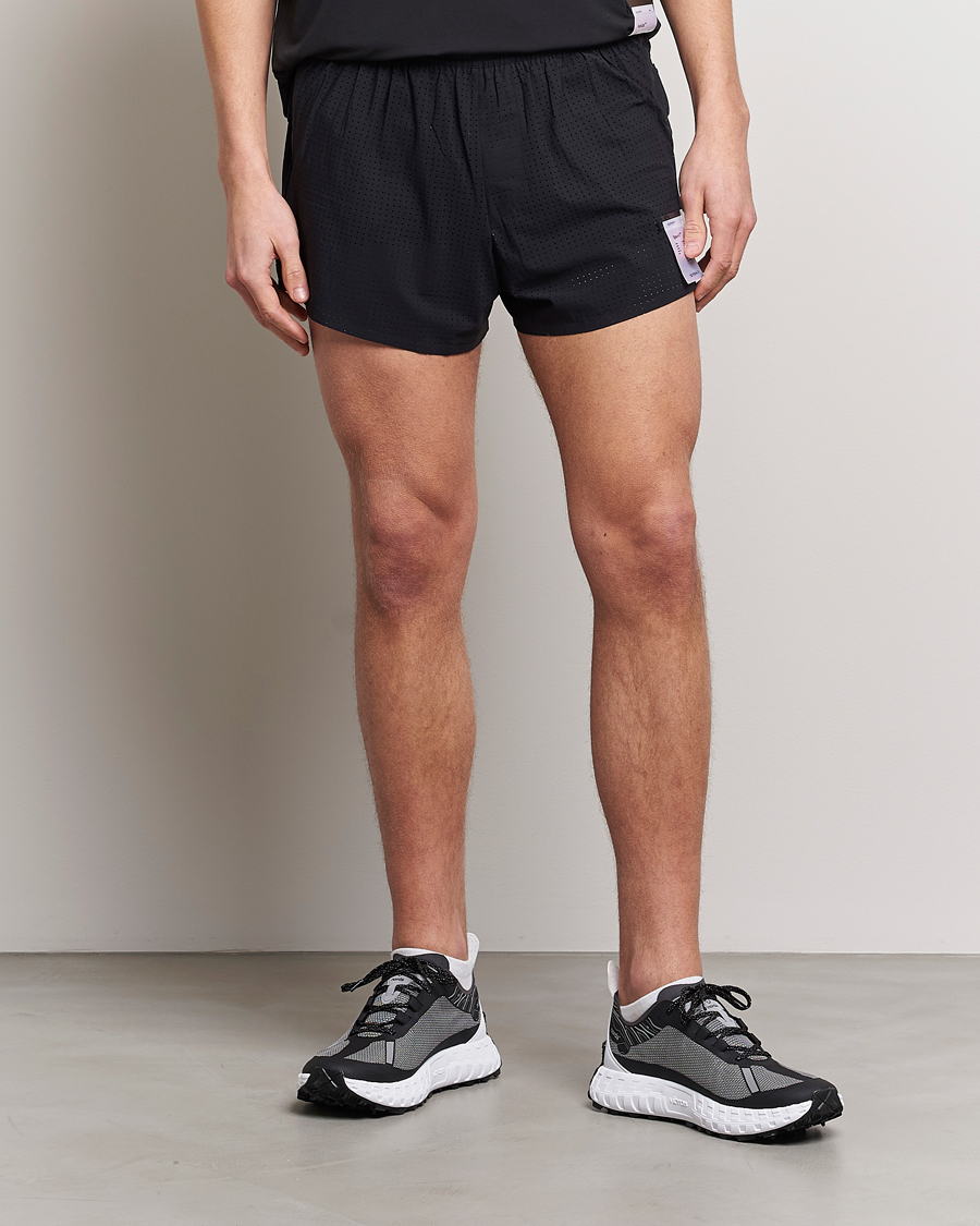 Uomini | Pantaloncini | Satisfy | Space-O 2.5 Inch Shorts Black