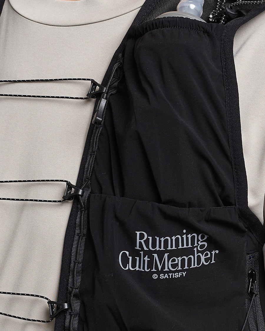 Uomini | Satisfy Justice Cordura Hydration Vest Black | Satisfy | Justice Cordura Hydration Vest Black