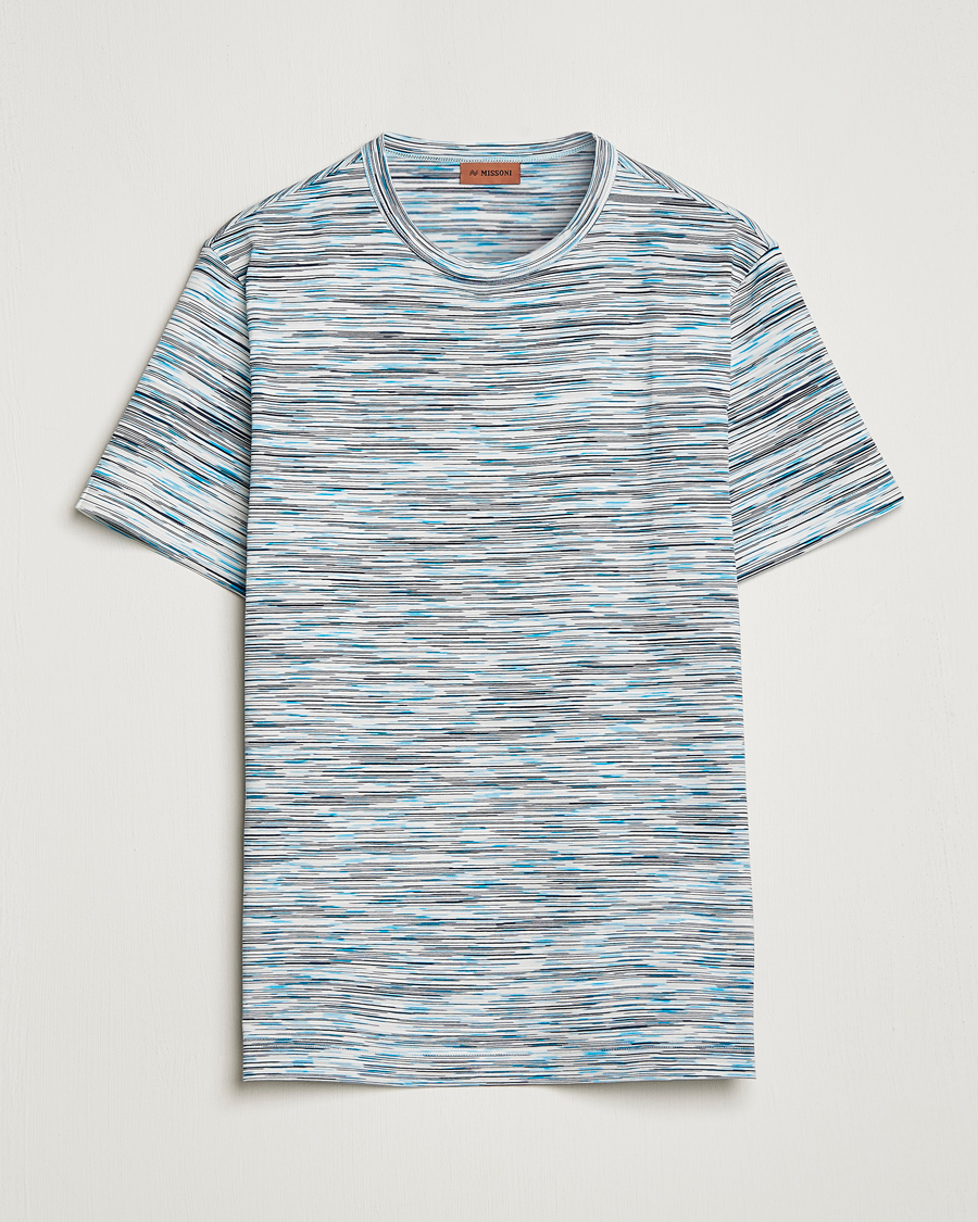Uomini | T-shirt | Missoni | Fiammato T-Shirt Light Blue