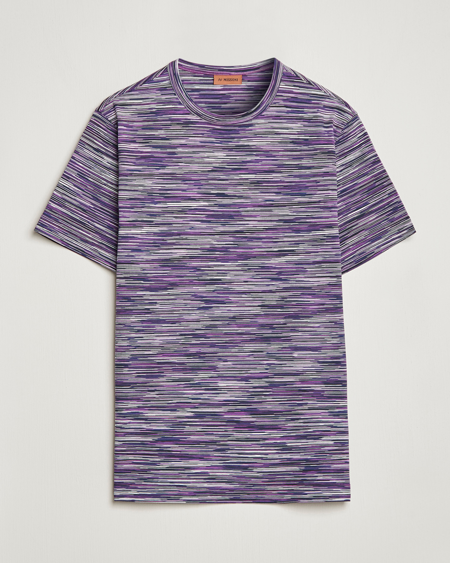 Uomini | T-shirt | Missoni | Fiammato T-Shirt Violet