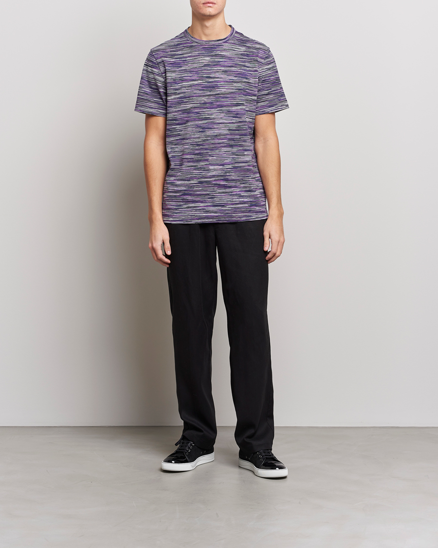 Uomini | T-shirt | Missoni | Fiammato T-Shirt Violet