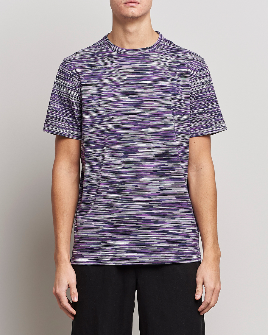 Uomini | T-shirt | Missoni | Fiammato T-Shirt Violet