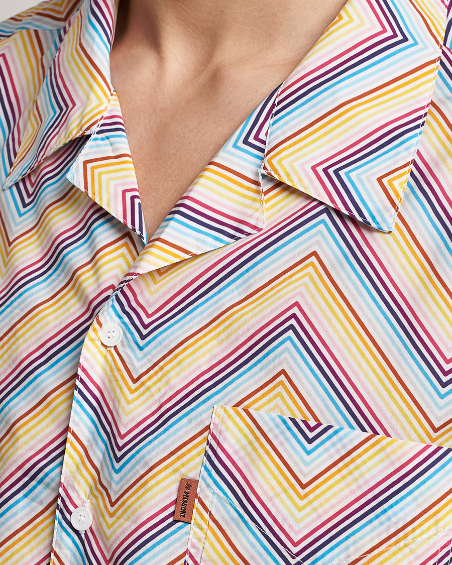 Uomini | Camicie | Missoni | Zig Zag Short Sleeve Shirt Multicolor