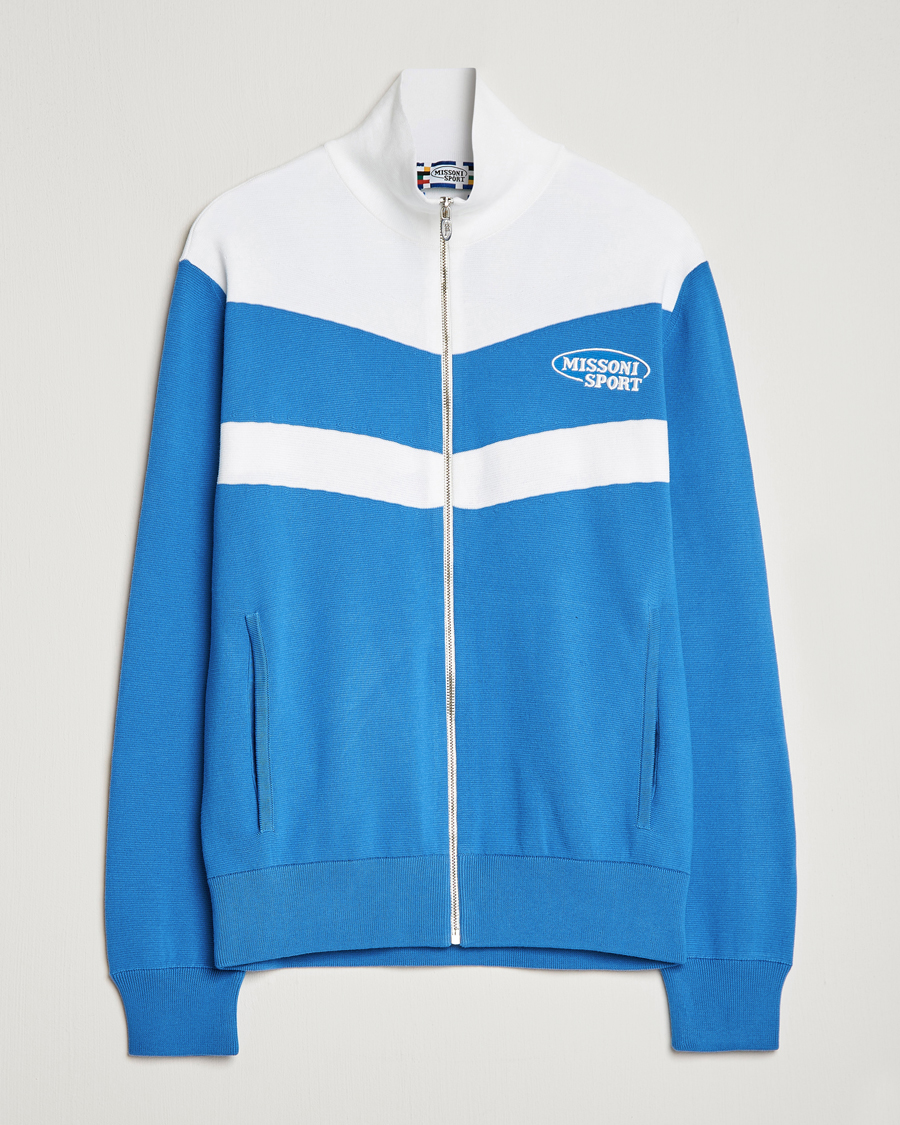 Uomini | Maglieria | Missoni | Sport Original Cardigan Blue
