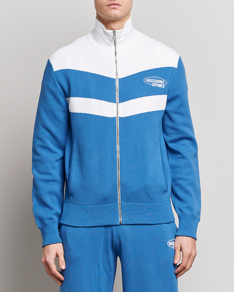 Uomini | Maglieria | Missoni | Sport Original Cardigan Blue