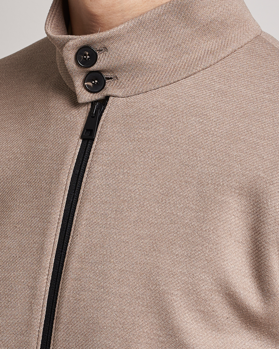 Uomini | Giacche | Harris Wharf London | Loro Piana Cavalry Twill Harrington Jacket Oat