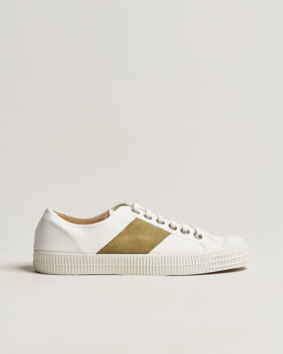 Uomini | Novesta Star Master Organic Cotton Sneaker White/Green | Novesta | Star Master Organic Cotton Sneaker White/Green