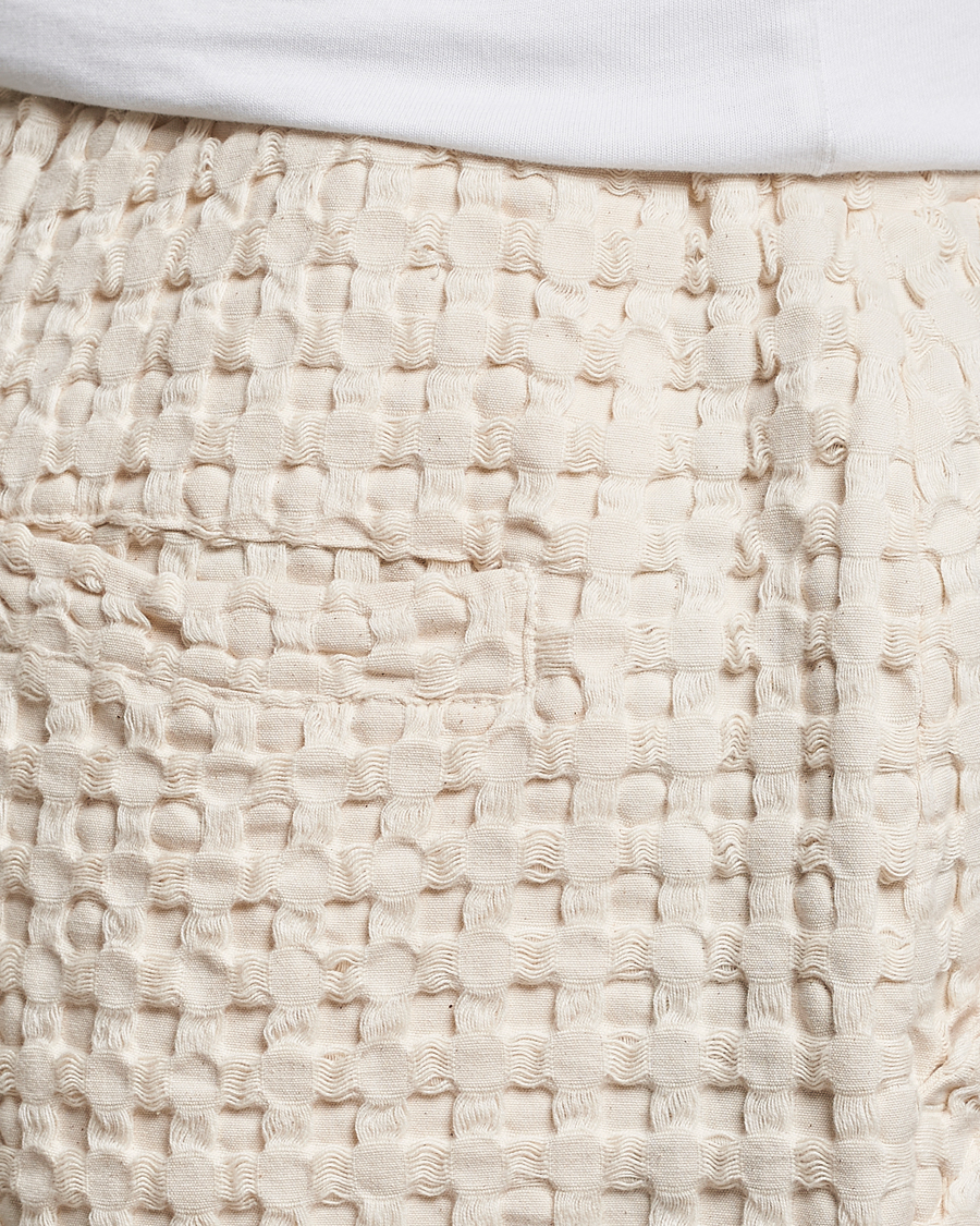 Uomini | Pantaloncini | OAS | Porto Waffle Shorts Ecru