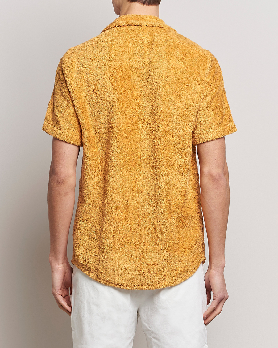 Uomini | Camicie | OAS | Cuba Ruggy Shirt Mustard
