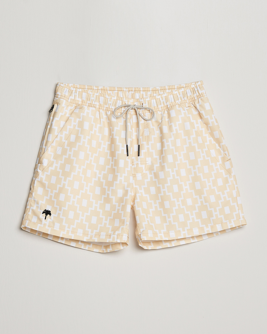 Uomini | Costumi da bagno | OAS | Printed Swimshorts Machu