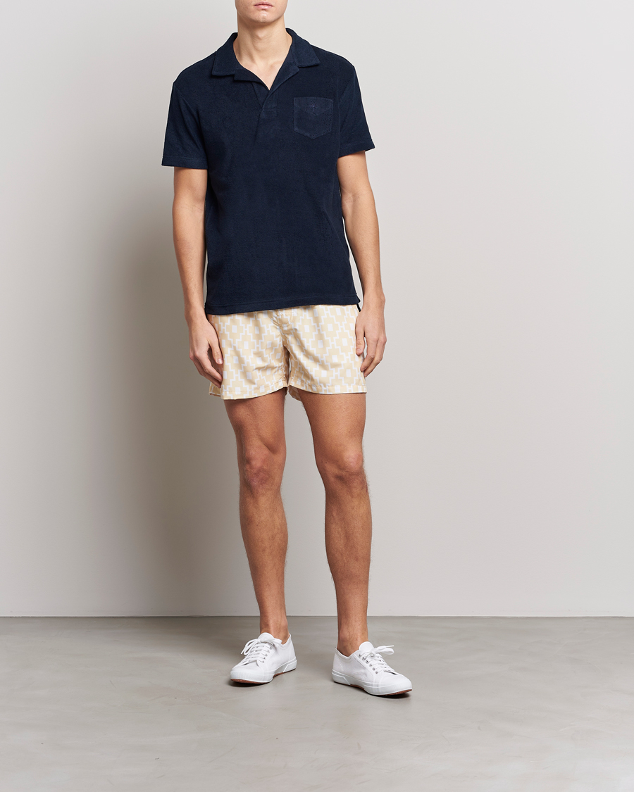 Uomini | Costumi da bagno | OAS | Printed Swimshorts Machu