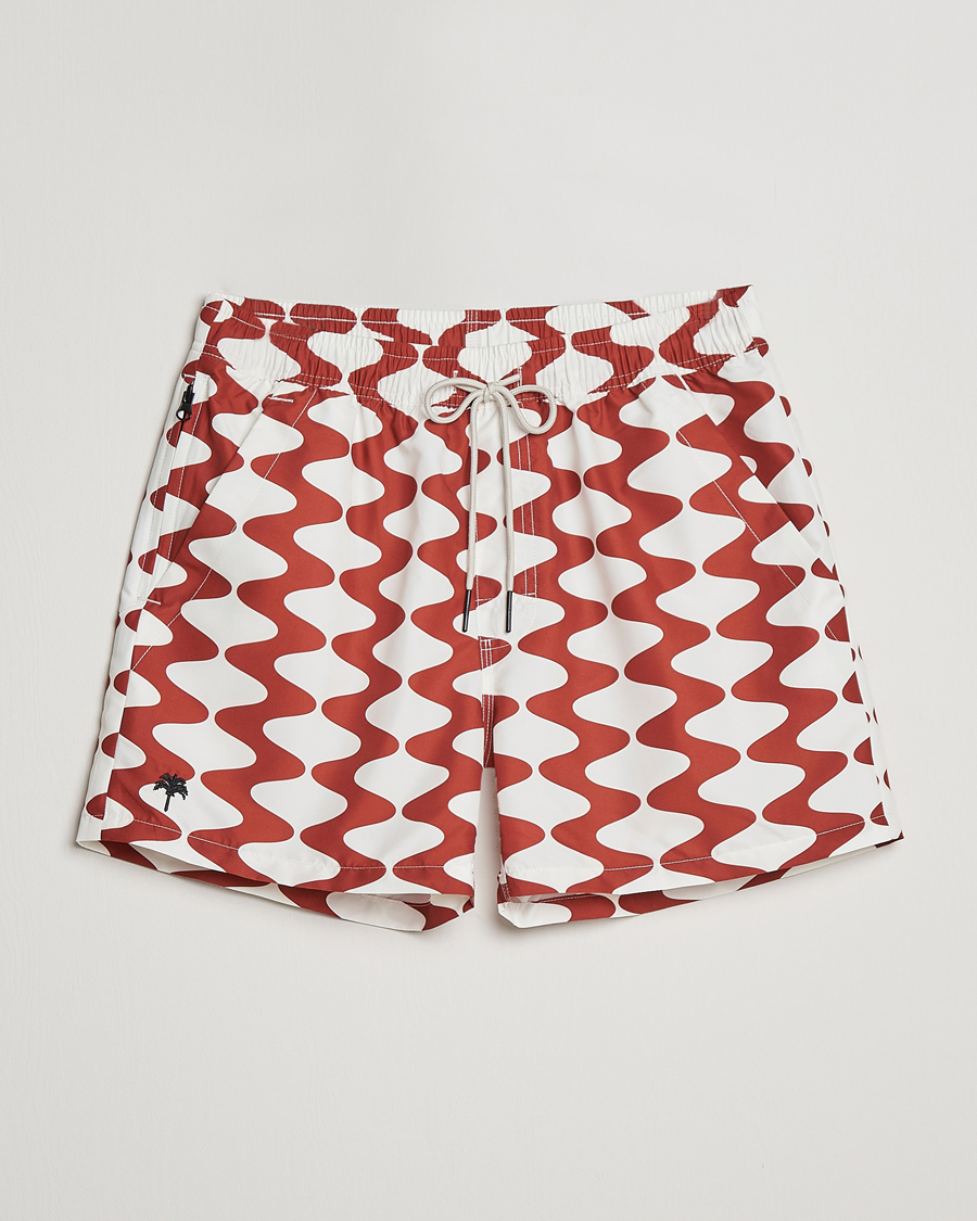 Uomini | Costumi da bagno | OAS | Printed Swimshorts Big Lauda