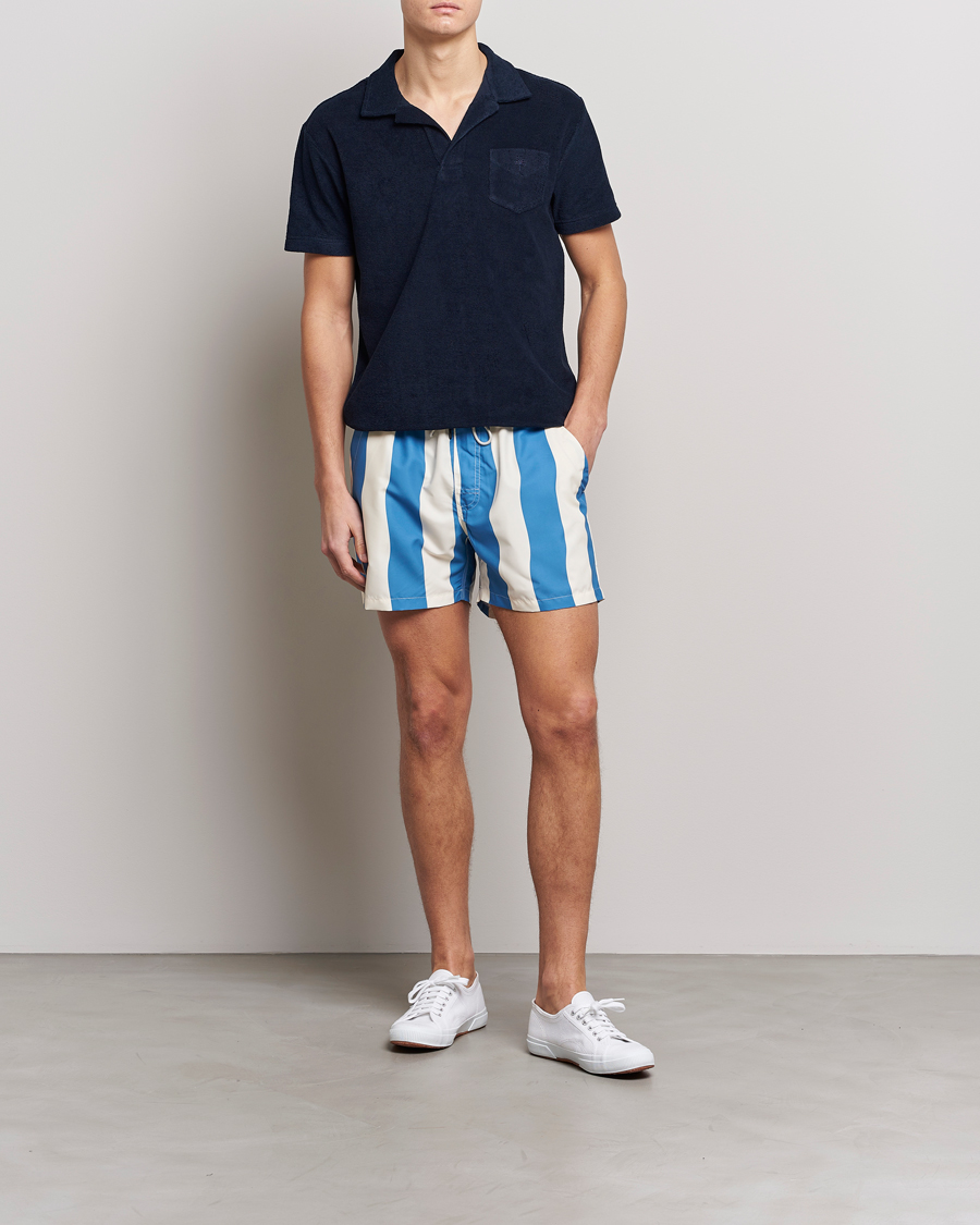 Uomini | Costumi da bagno | OAS | Printed Swimshorts Waver