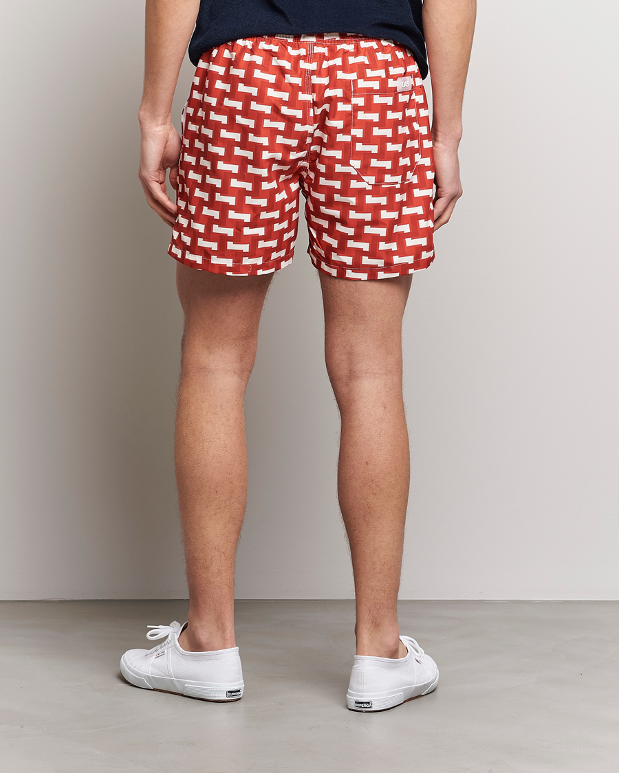 Uomini | Costumi da bagno | OAS | Printed Swimshorts Layer Zig