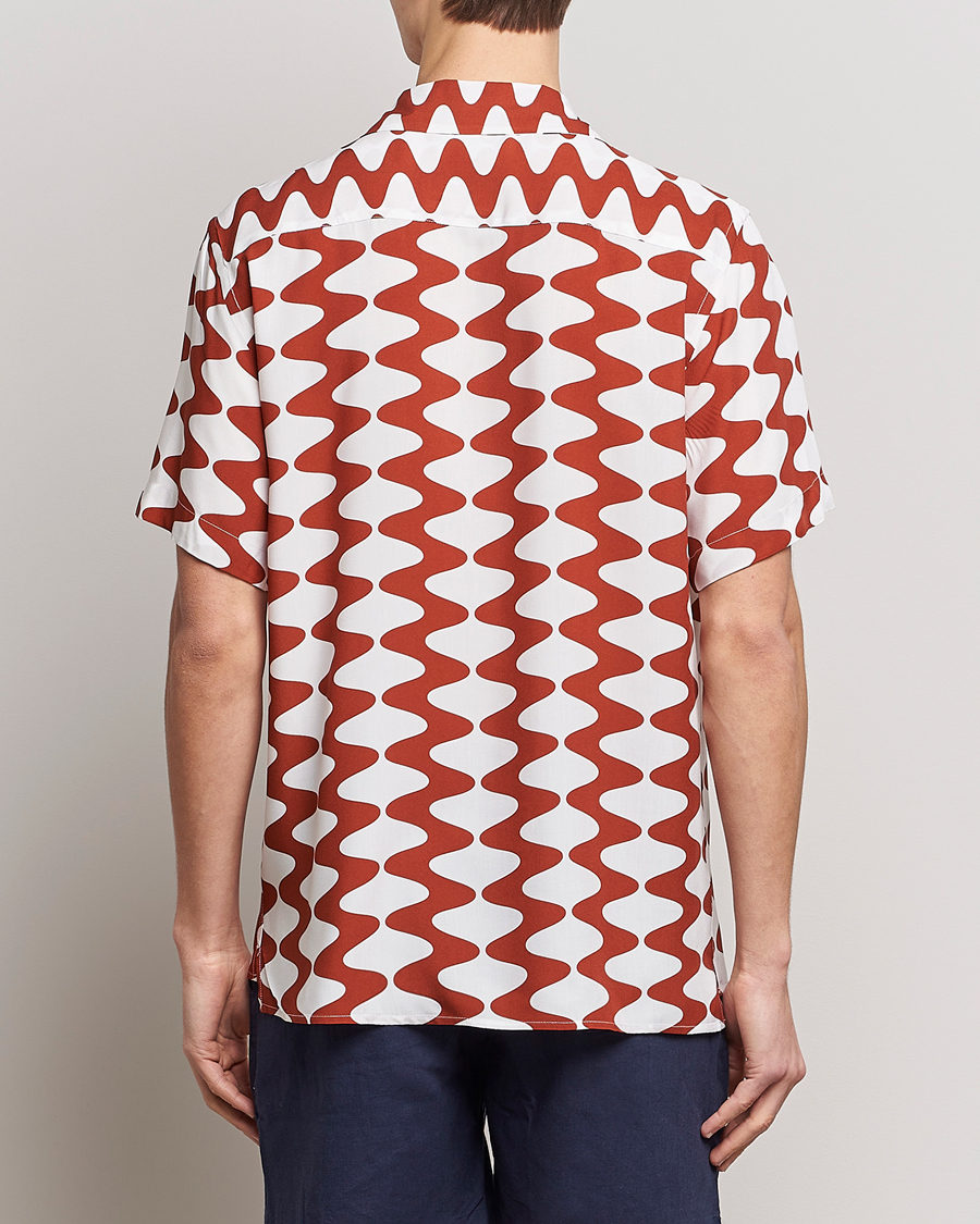 Uomini | Camicie | OAS | Viscose Resort Short Sleeve Shirt Big Lauda