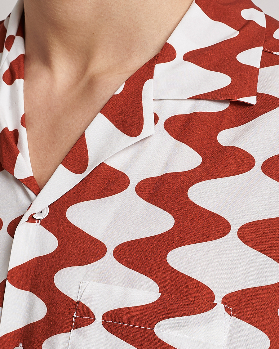 Uomini | Camicie | OAS | Viscose Resort Short Sleeve Shirt Big Lauda