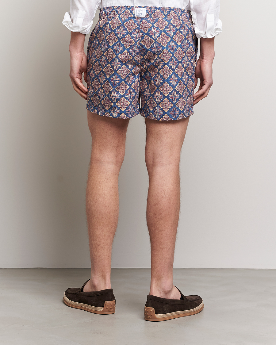 Uomini | Costumi da bagno | Ripa Ripa | Printed Swimshorts Blue