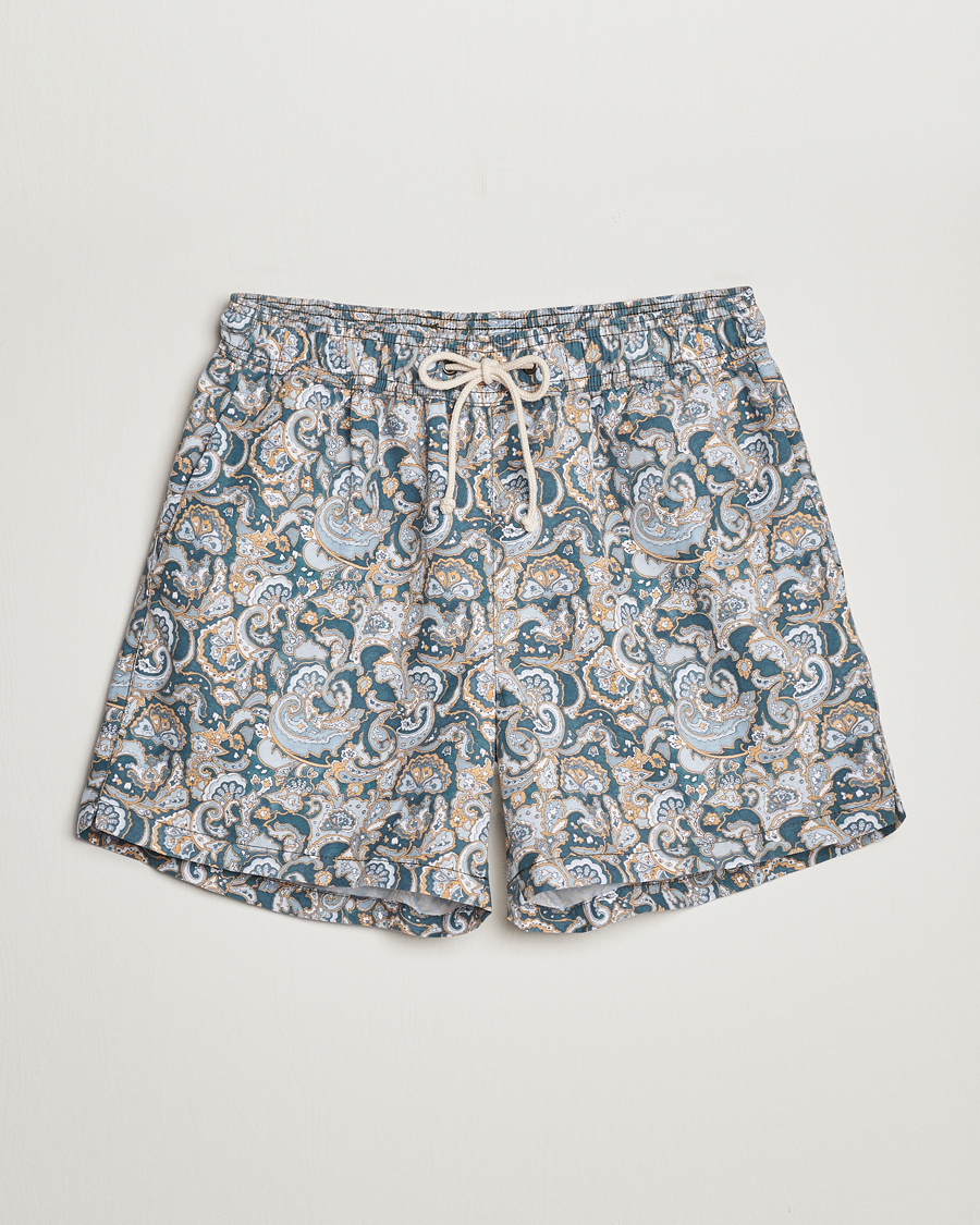 Uomini | Costumi da bagno | Ripa Ripa | Printed Swimshorts Green