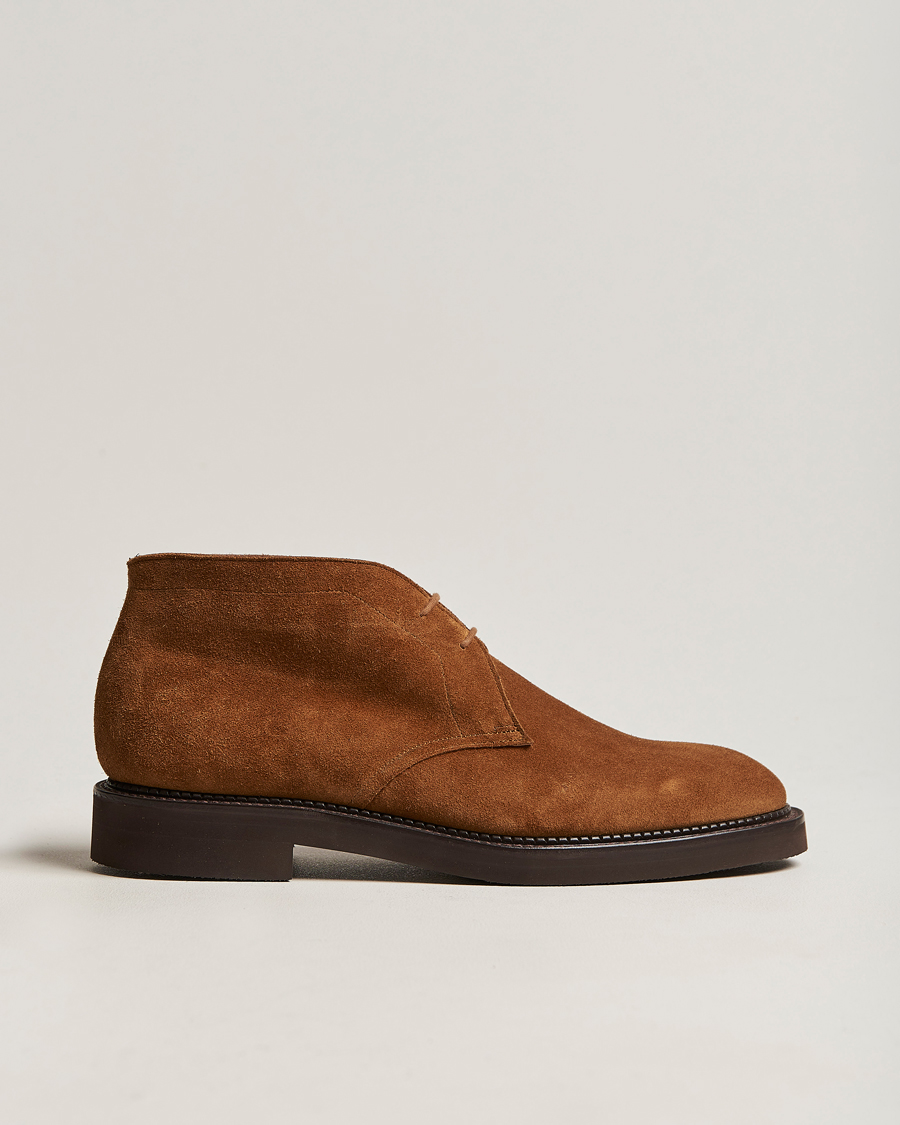 Uomini | John Lobb Heywood Chukka Boots Tobacco Suede | John Lobb | Heywood Chukka Boots Tobacco Suede