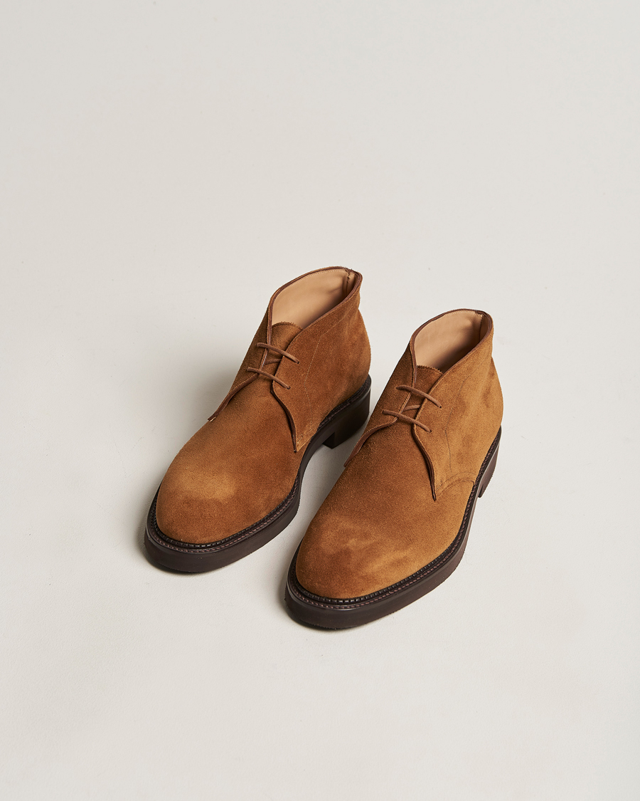 Uomini | John Lobb Heywood Chukka Boots Tobacco Suede | John Lobb | Heywood Chukka Boots Tobacco Suede