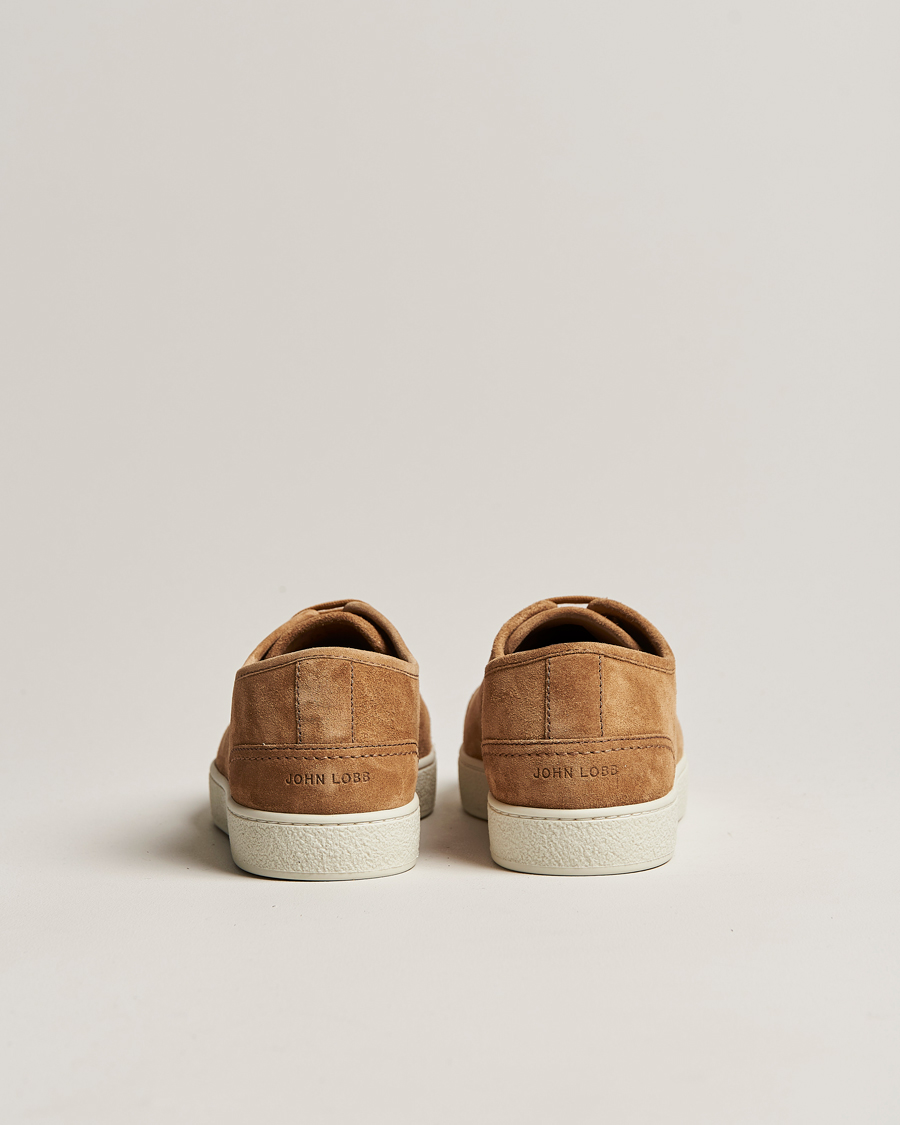 Uomini | John Lobb Stockwell Sneakers Cider Suede | John Lobb | Stockwell Sneakers Cider Suede