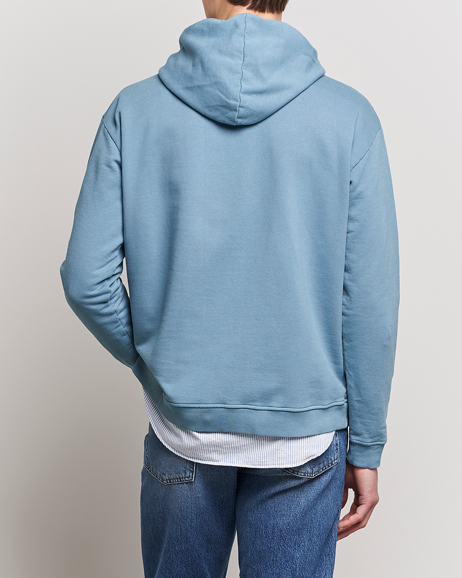 Uomini | Maglieria | Boglioli | Hooded Sweater Dusty Blue