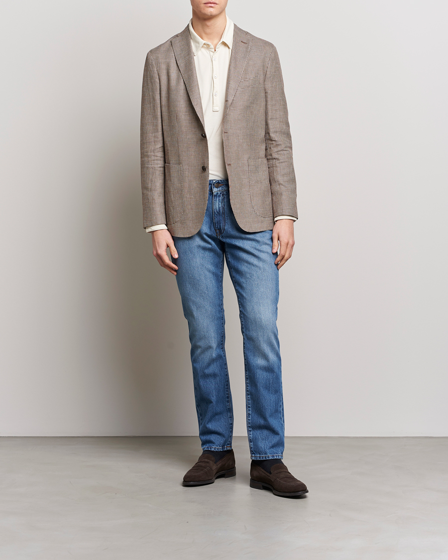 Uomini | Jeans | Boglioli | Denim Jeans Medium Wash