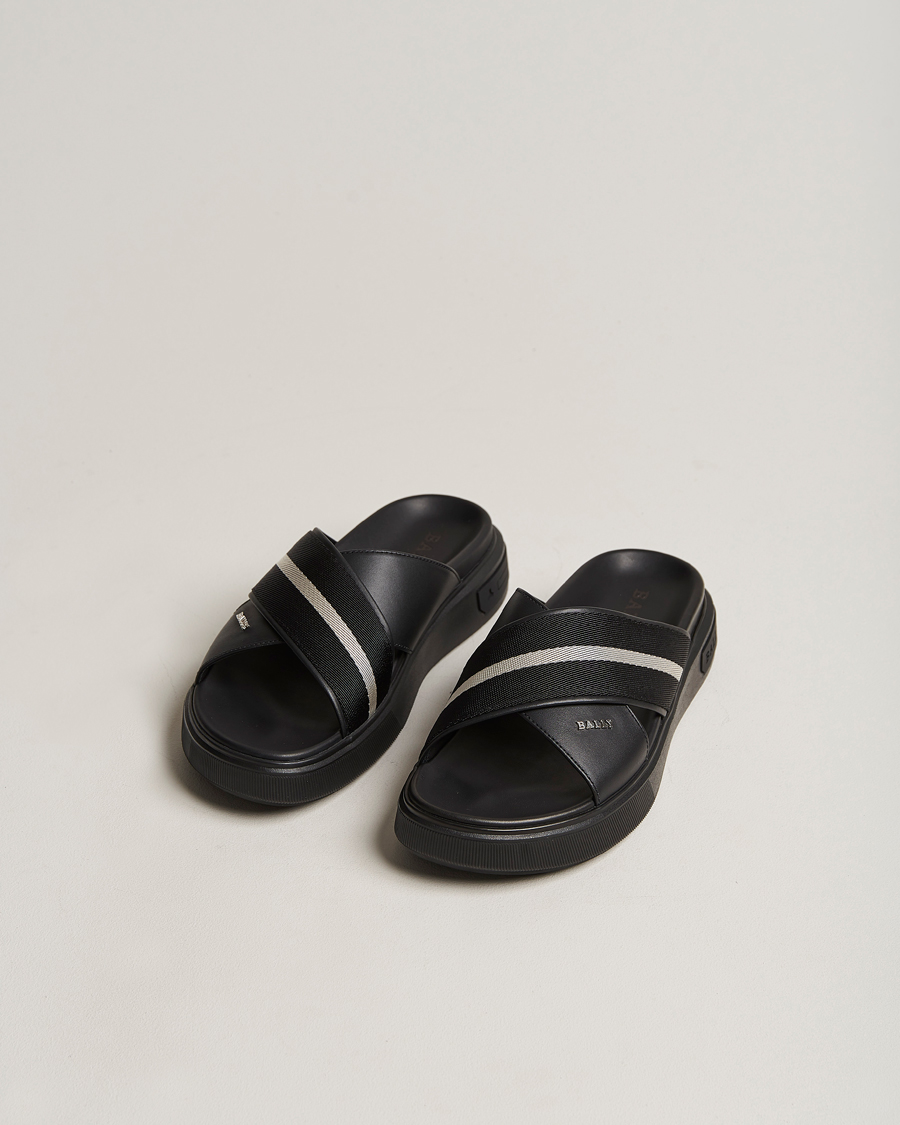 Uomini | Bally Jake Sandal Black | Bally | Jake Sandal Black