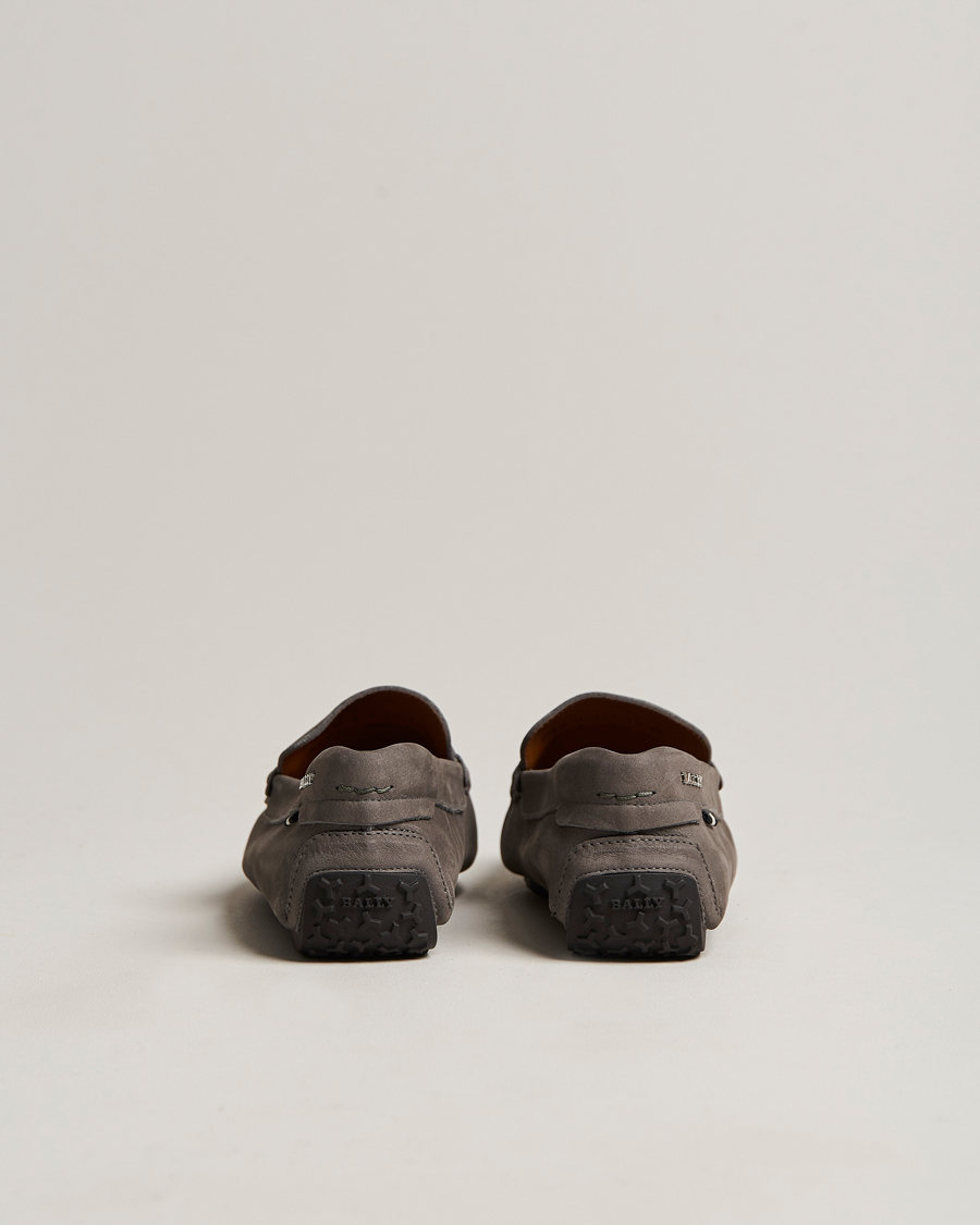 Uomini | Bally Peir Calf Leather Car Shoe Dark Mineral | Bally | Peir Calf Leather Car Shoe Dark Mineral