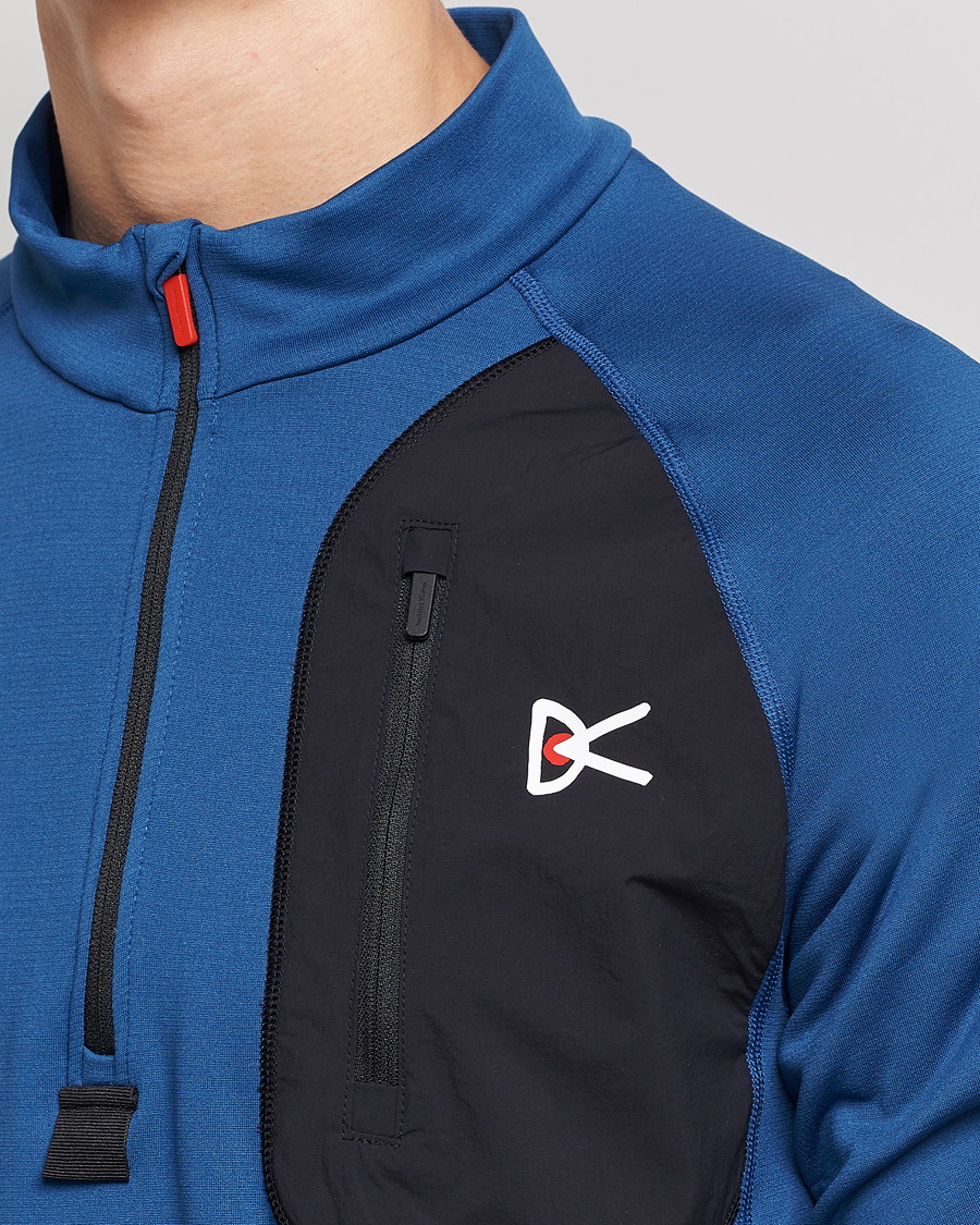 Uomini | Maglieria | District Vision | Luca Thermal Fleece Navy