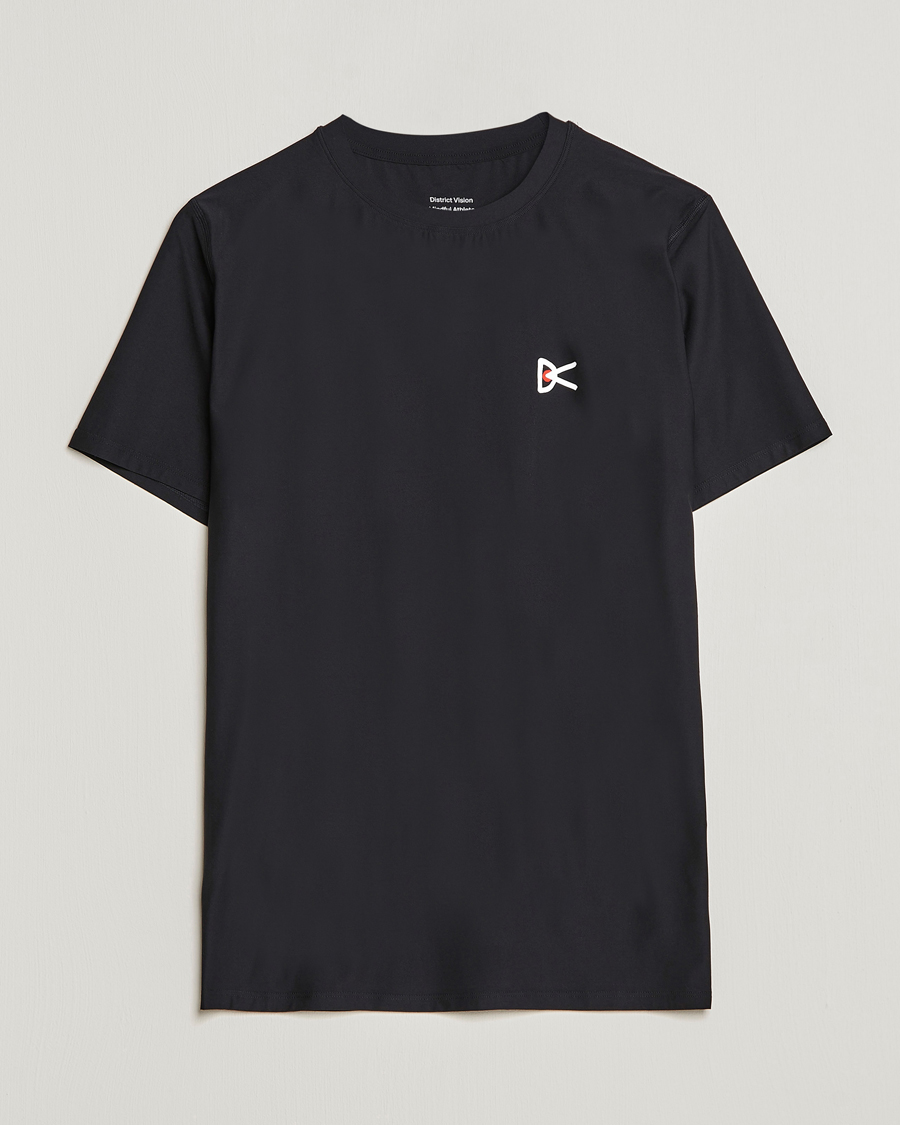 Uomini | T-shirt | District Vision | Aloe-Tech Short Sleeve T-Shirt Black