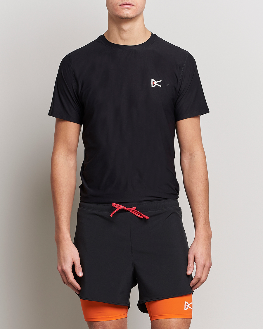 Uomini | T-shirt | District Vision | Aloe-Tech Short Sleeve T-Shirt Black