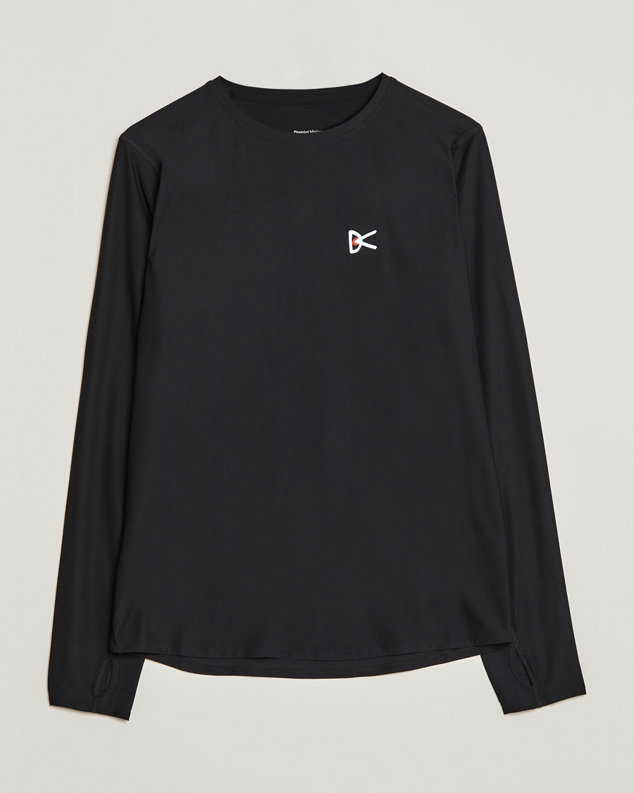 Uomini | T-shirt | District Vision | Aloe-Tech Long Sleeve T-Shirt Black