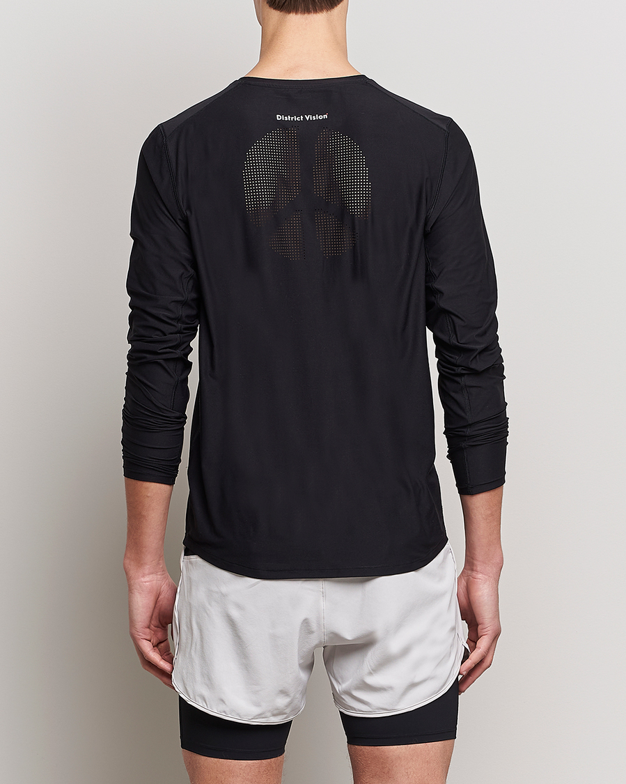 Uomini | T-shirt | District Vision | Aloe-Tech Long Sleeve T-Shirt Black