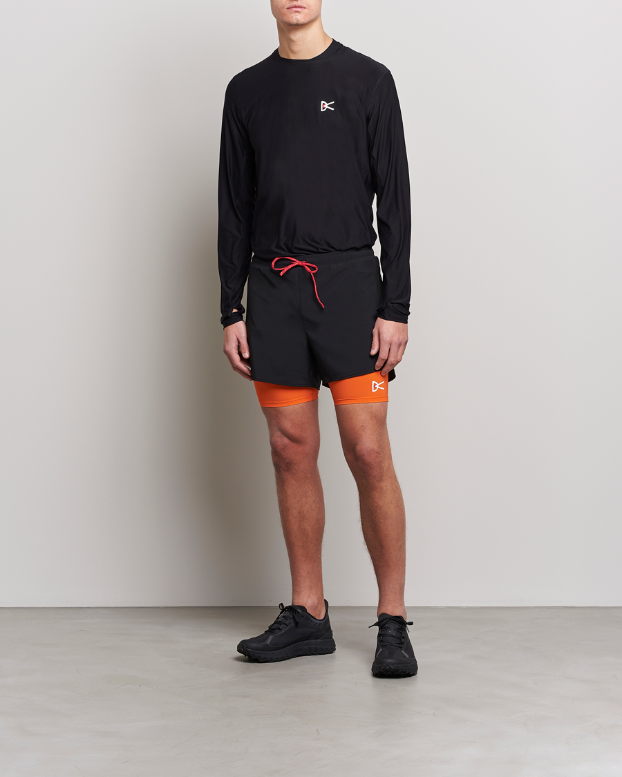 Uomini | Pantaloncini | District Vision | Aaron Trail Shorts Black
