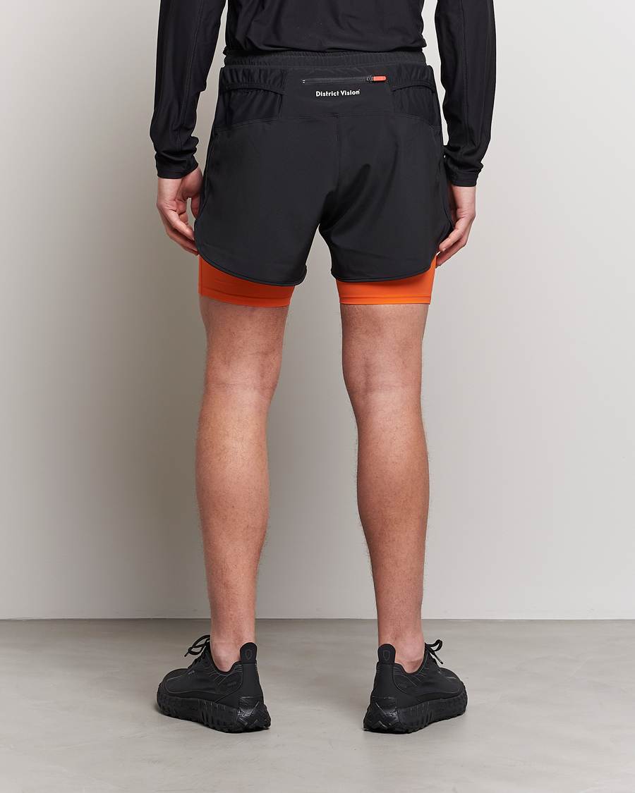 Uomini | Pantaloncini | District Vision | Aaron Trail Shorts Black