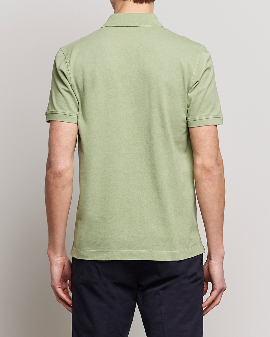 Uomini | Polo | Piacenza Cashmere | Portofino Short Sleeve Polo Mint